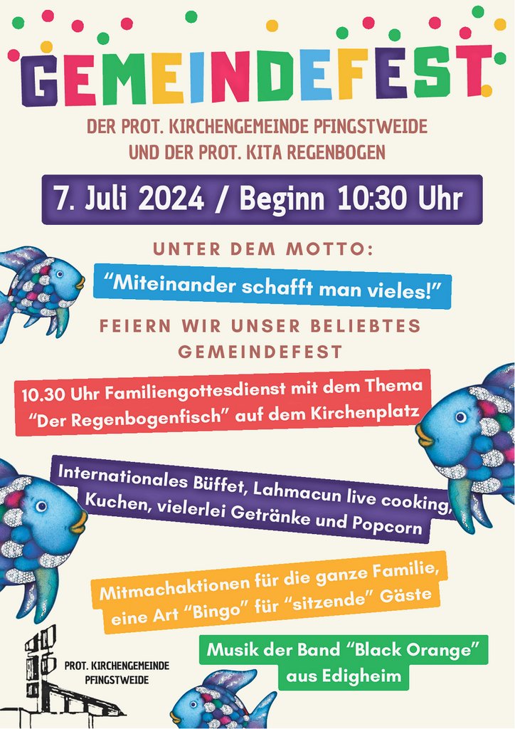Gemeindefest pfingstweide