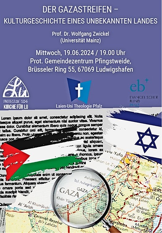 Plakat der Gazastreifen